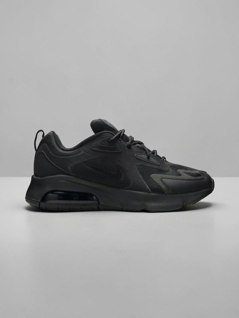 Nike Air Max 200 (2019) 'Triple Black' Mens Shoes Size 9 AQ2568 003 NEW